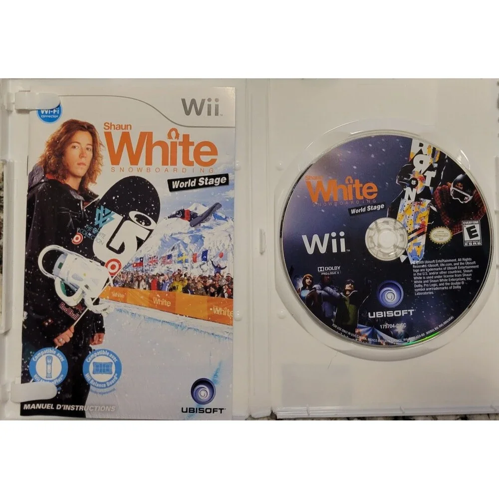 Shaun White Snowboarding: World Stage (Nintendo Wii, 2009) CIB, FAST SHIPPING